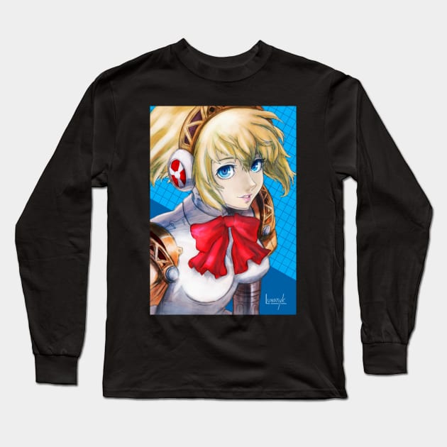 Aigis Long Sleeve T-Shirt by Lunatyk